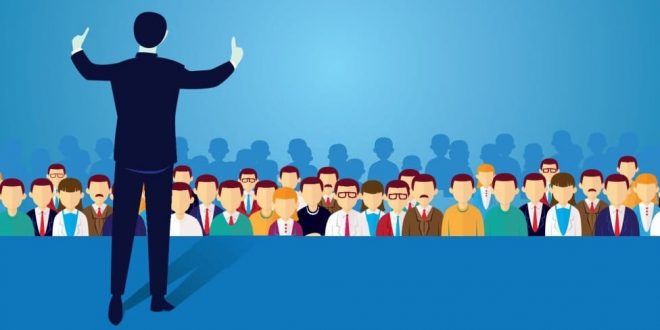 فن بیان و سخنرانی در جمع